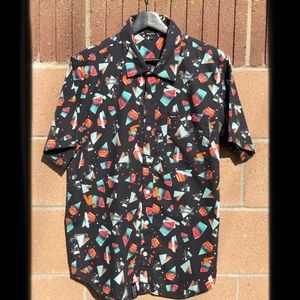 LRG Men’s Short Sleeve Button-Down